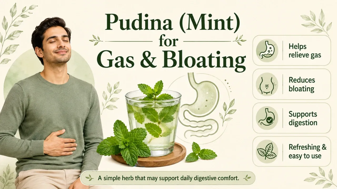 Pudina for Gas & Bloating