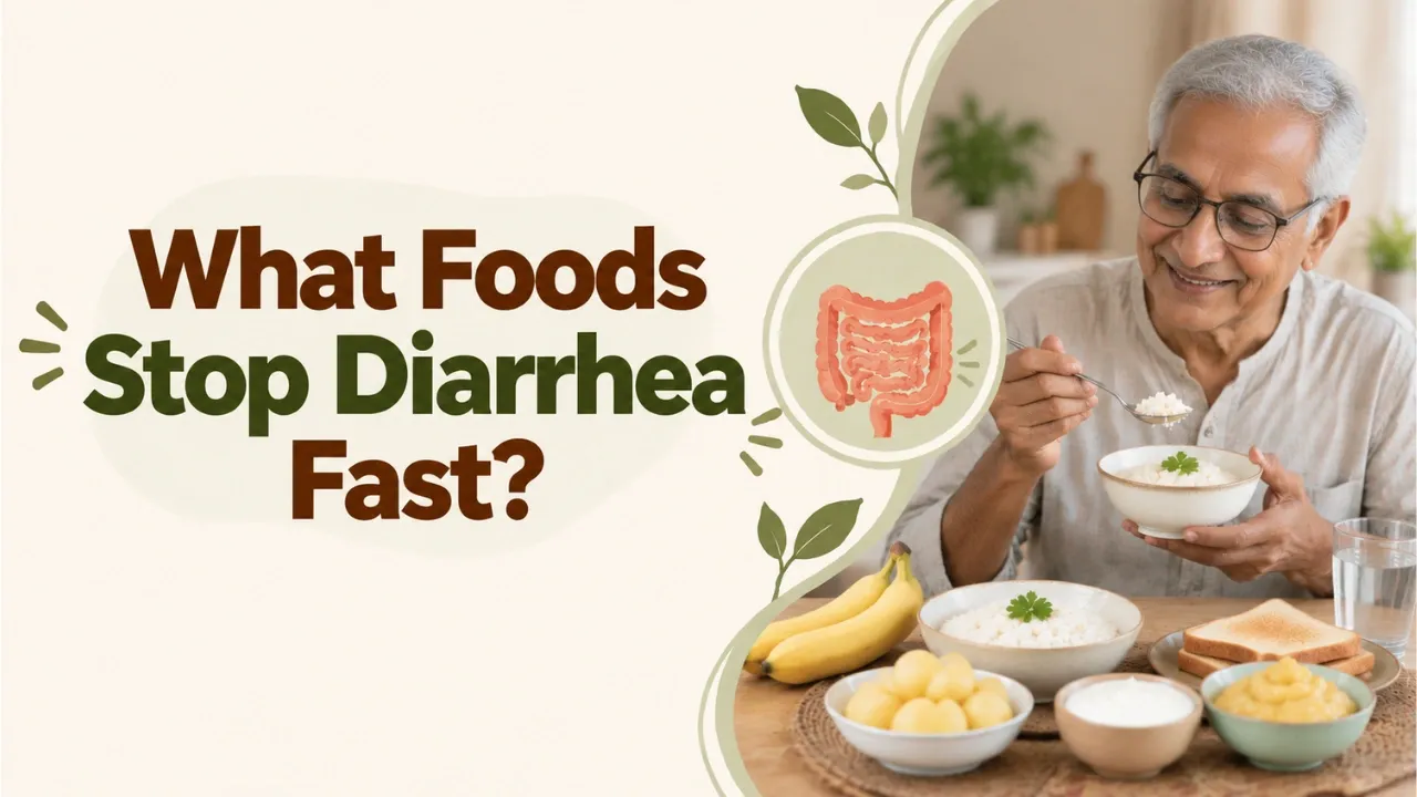 what foods stop diarrhea fast