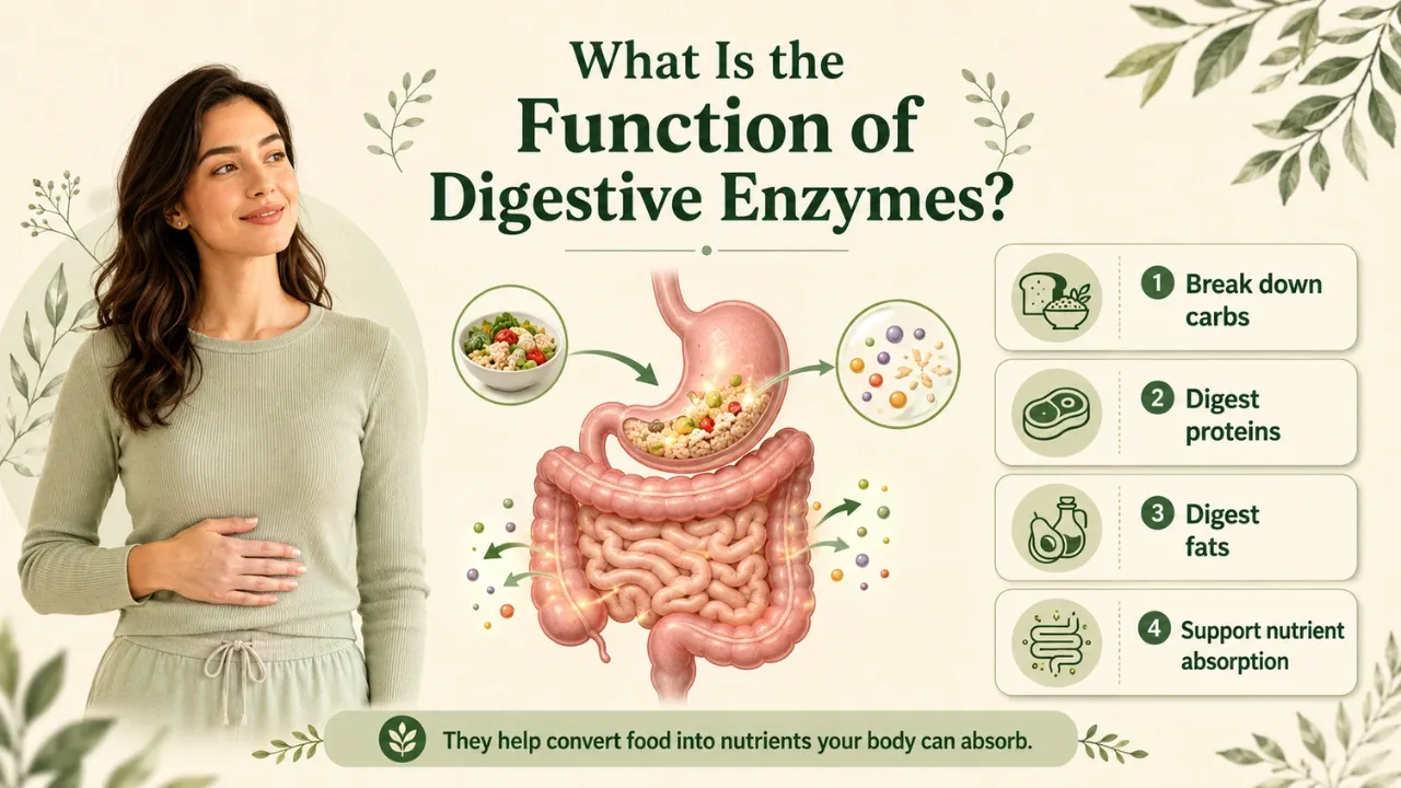 what is the function of digestive enzymes