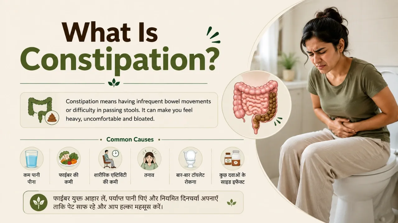 What is Constipation
