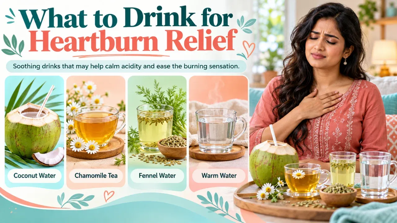What to Drink for Heartburn Relief: Best Options That Actually Work