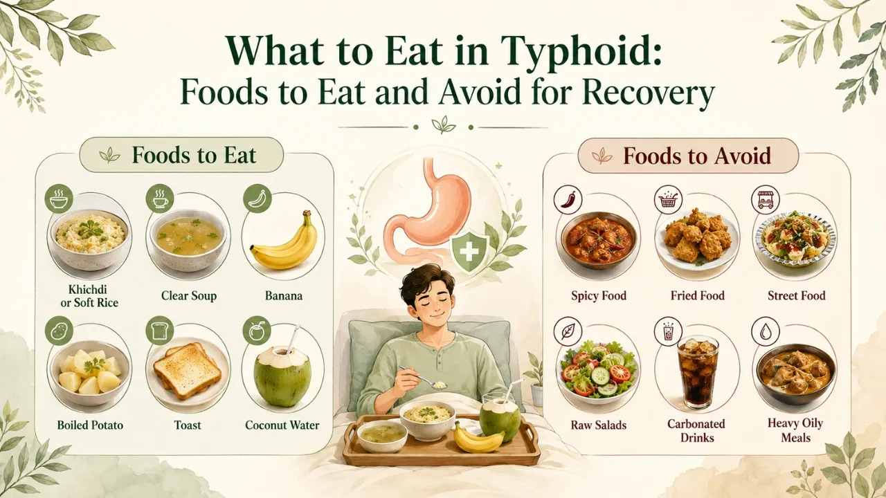 what to eat in typhoid for fast recovery