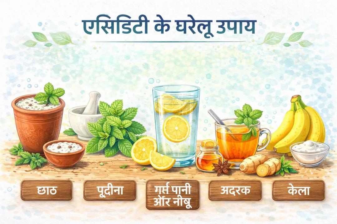 acidity home remedies in hindi