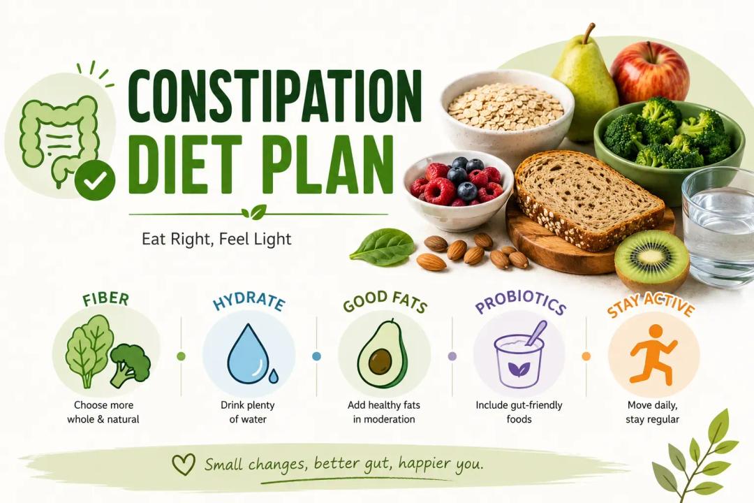 Constipation diet plan