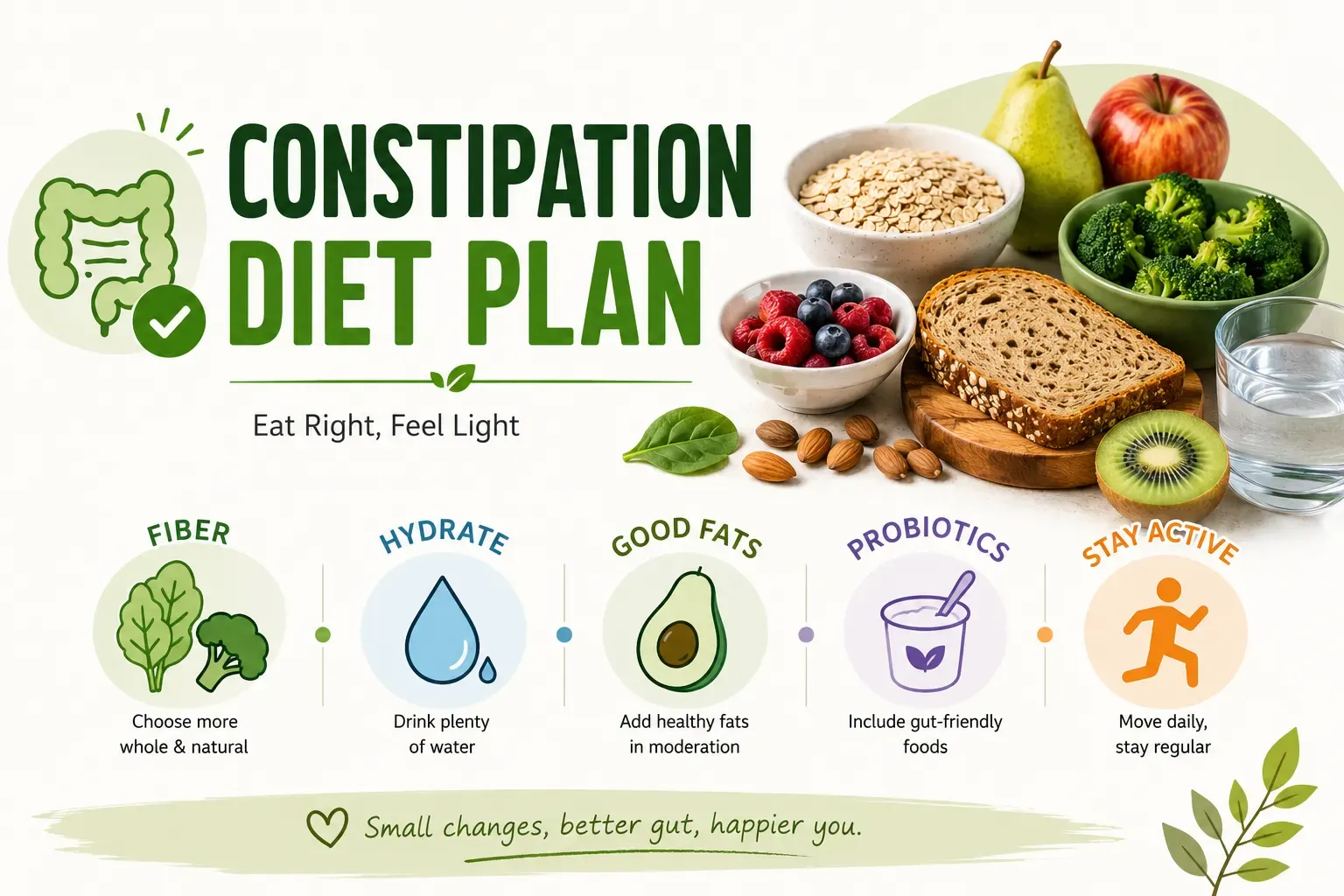 Constipation diet plan