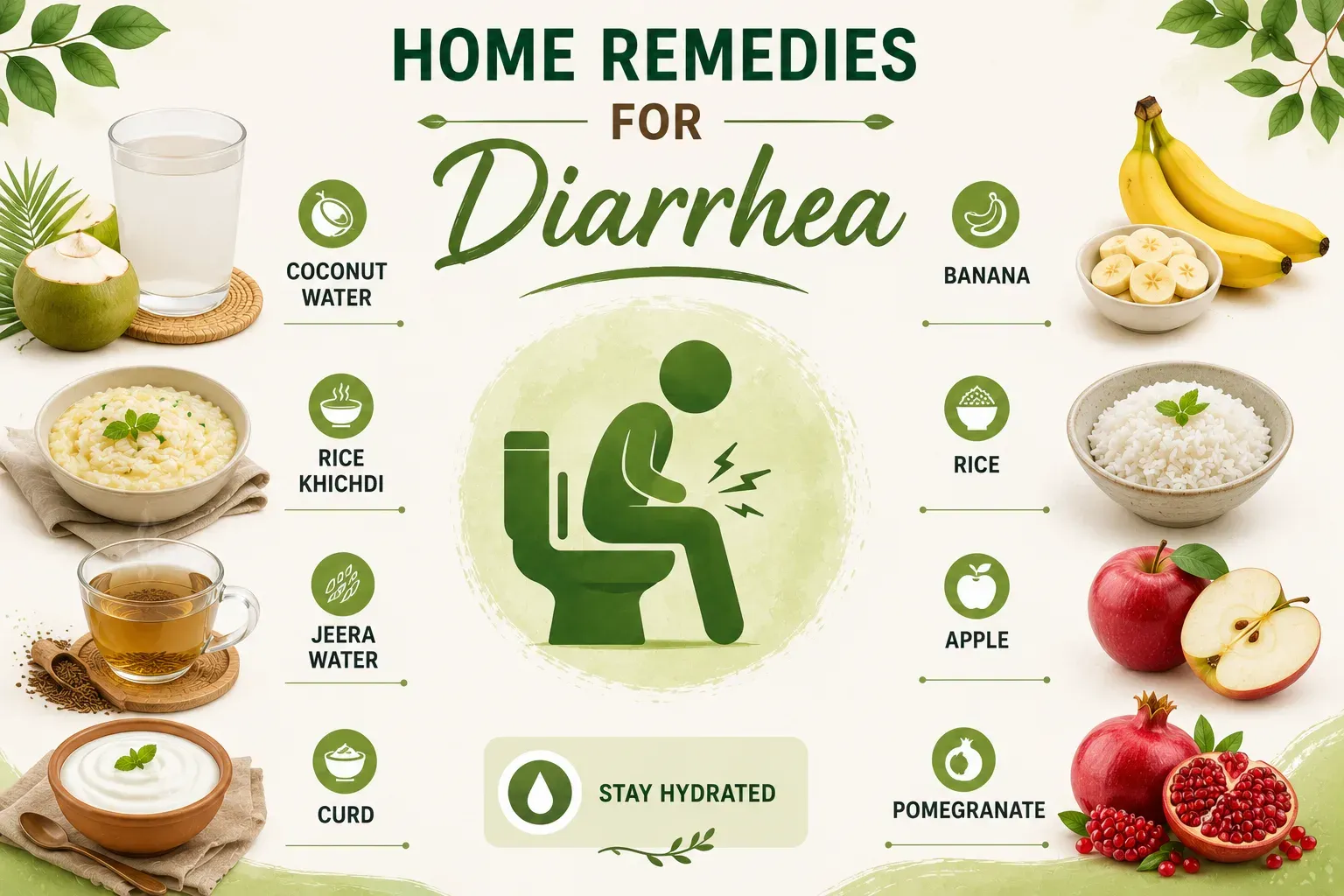 home remedies for diarrhea