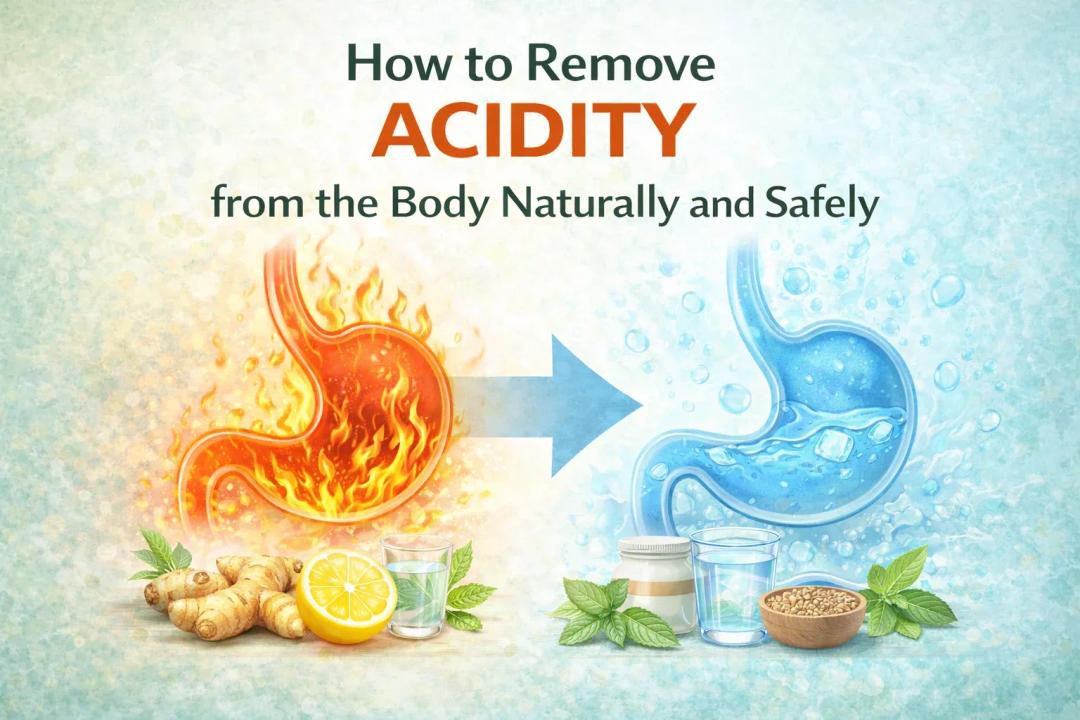 How to Remove Acidity from the Body