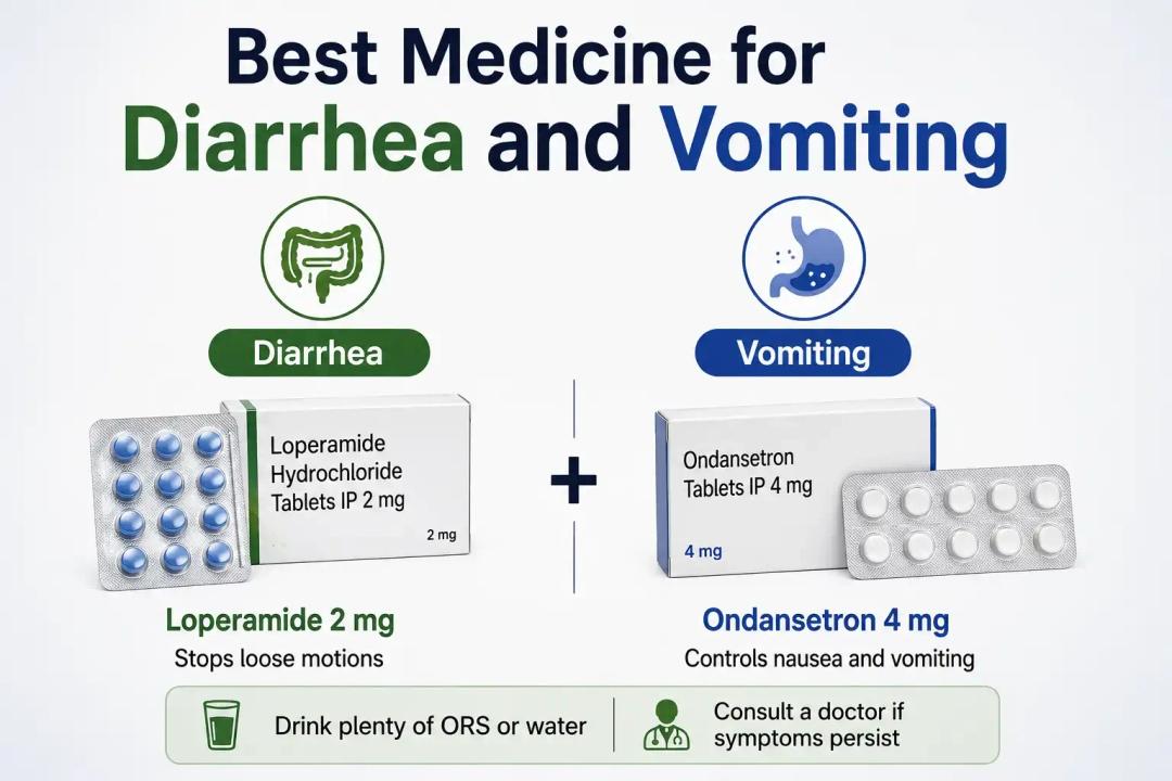 Best Medicine for Diarrhea and Vomiting