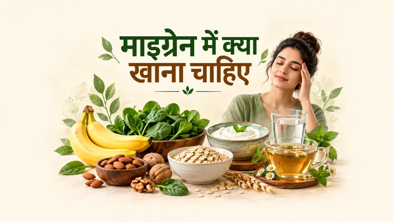 migraine me kya khana chahiye