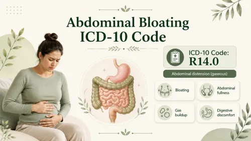 Abdominal Bloating ICD-10 Code: R14.0, R14.1 & R14.3 Guide