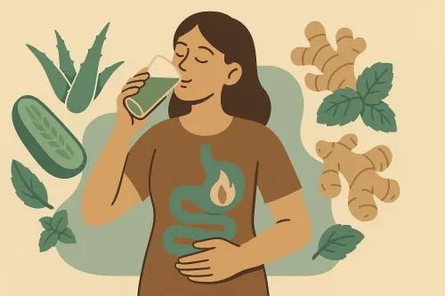 Which Juice Is Good for Gastric Problem — Ginger, Aloe, Amla & More