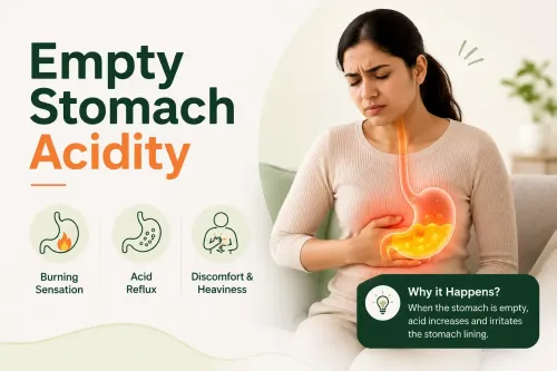 Empty Stomach Acidity: Causes, Symptoms & What to Eat or Drink