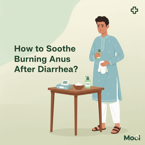 How to Soothe Burning Anus After Diarrhea?