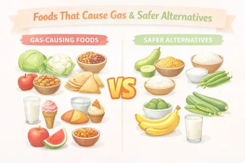 Indian Foods That Cause Bloating: Triggers, Swaps & Relief Tips