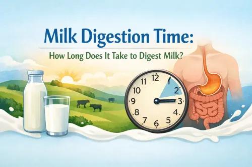 Milk Digestion Time: How Long Does It Take to Digest Milk?