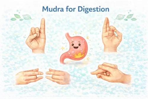 Mudra for Digestion: Hand Mudras for Better Gut Health