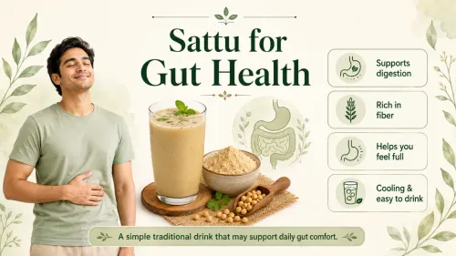 Sattu for Gut Health: Fibre, Protein, Cooling Effect & How to Drink It