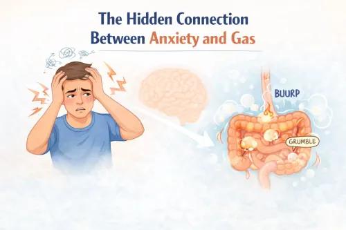 Anxiety Gas Connection: Why Stress Causes Bloating and Gas
