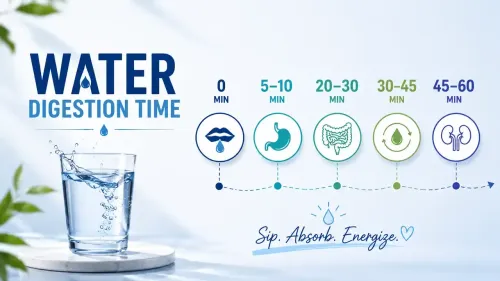 Water Digestion Time: Does Water Really Digest Instantly?