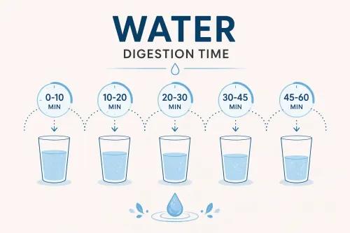 Water Digestion Time: Does Water Really Digest Instantly?