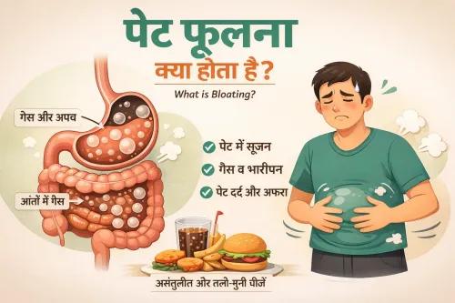 Bloating Meaning in Hindi: पेट फूलना, कारण, लक्षण और उपाय