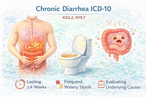 Chronic Diarrhea ICD-10 Code: K52.9, K59.1, K58.0 & Complete Reference Guide