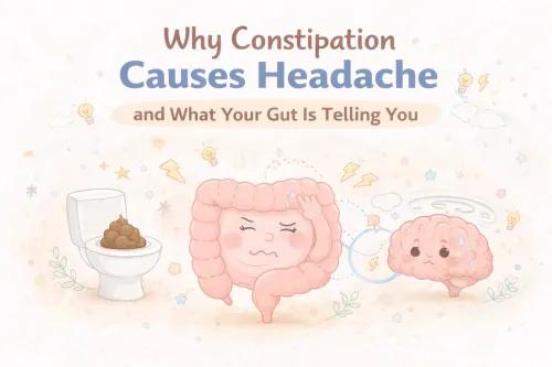 Can Constipation Cause Headaches? The Gut–Brain Link Explained