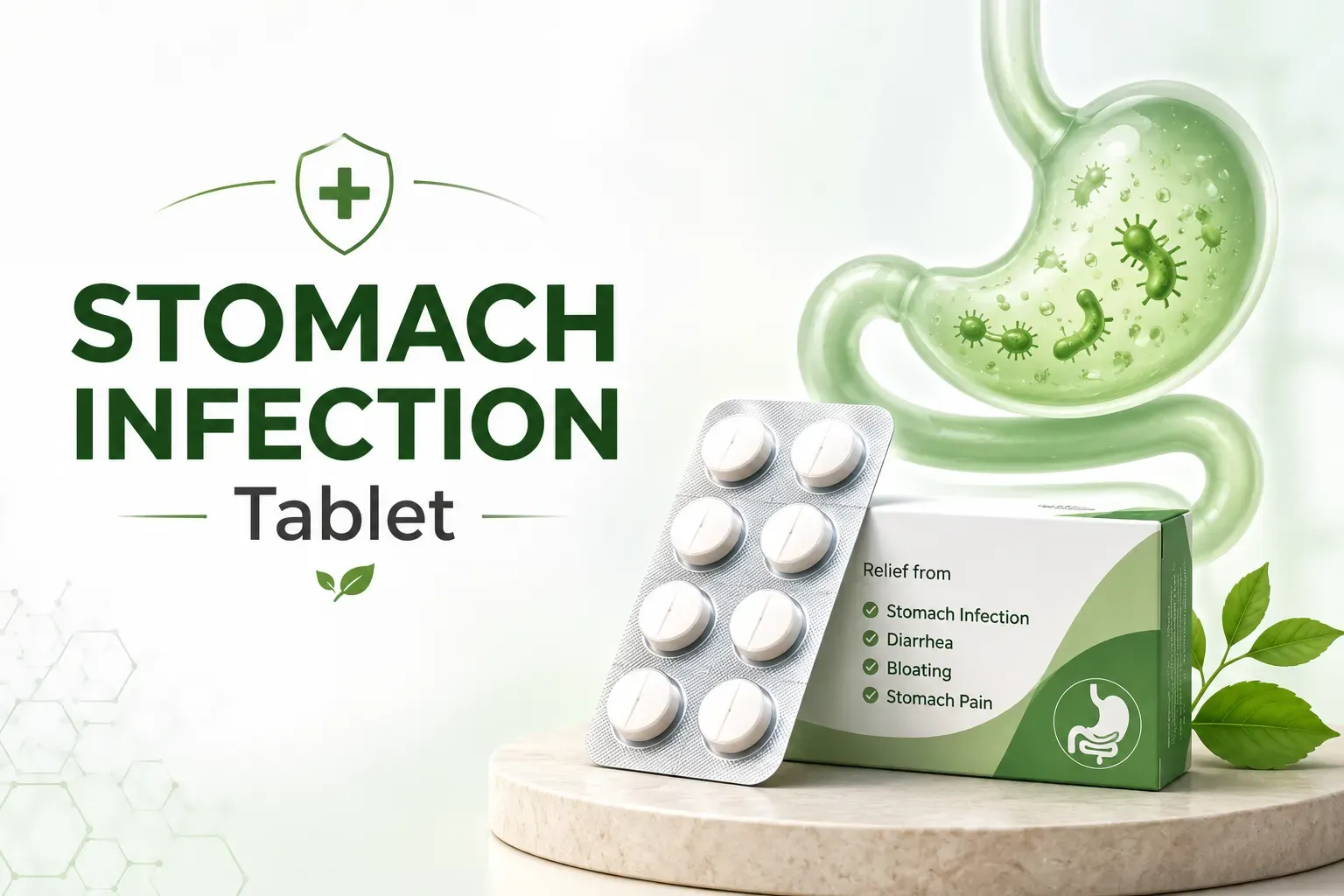 stomach infection tablet