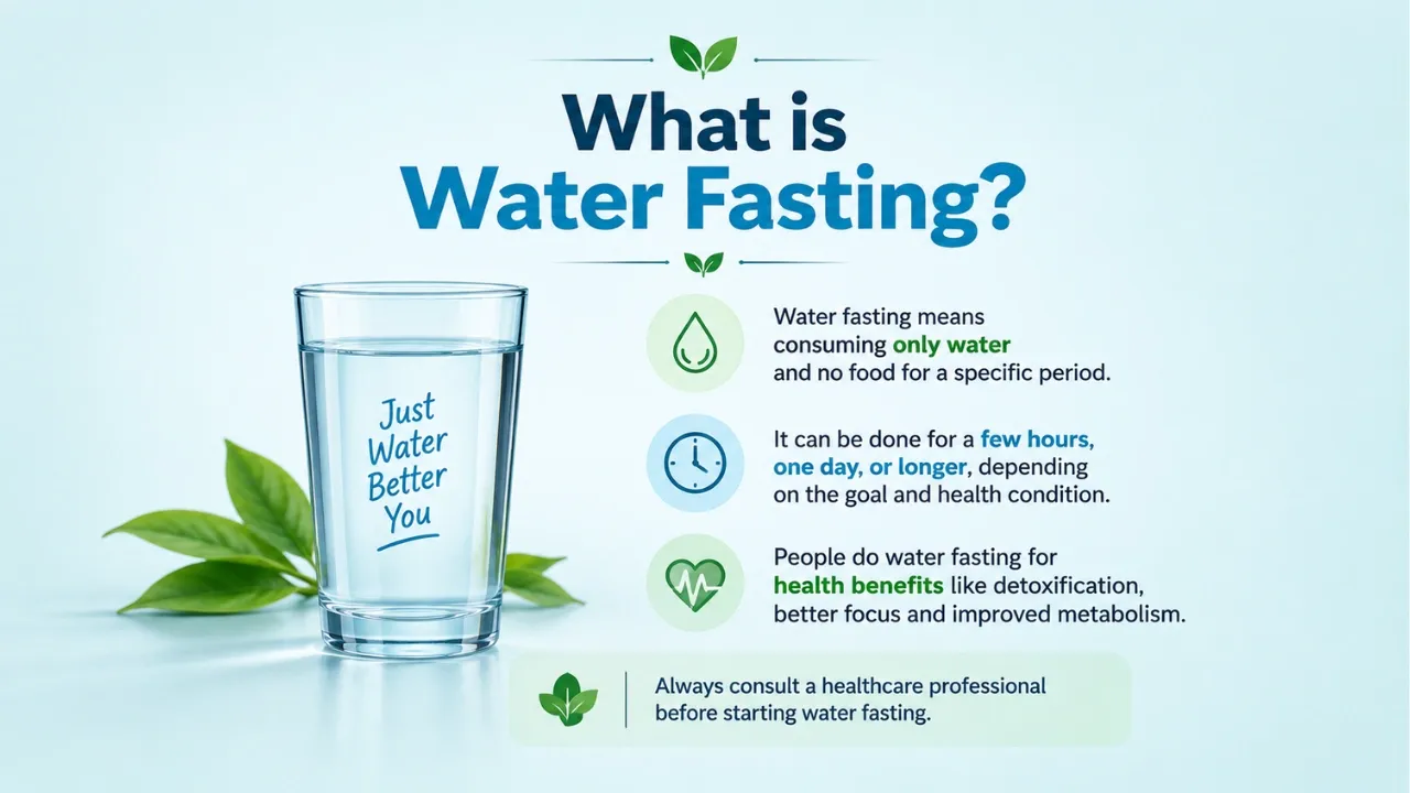 What is water fasting