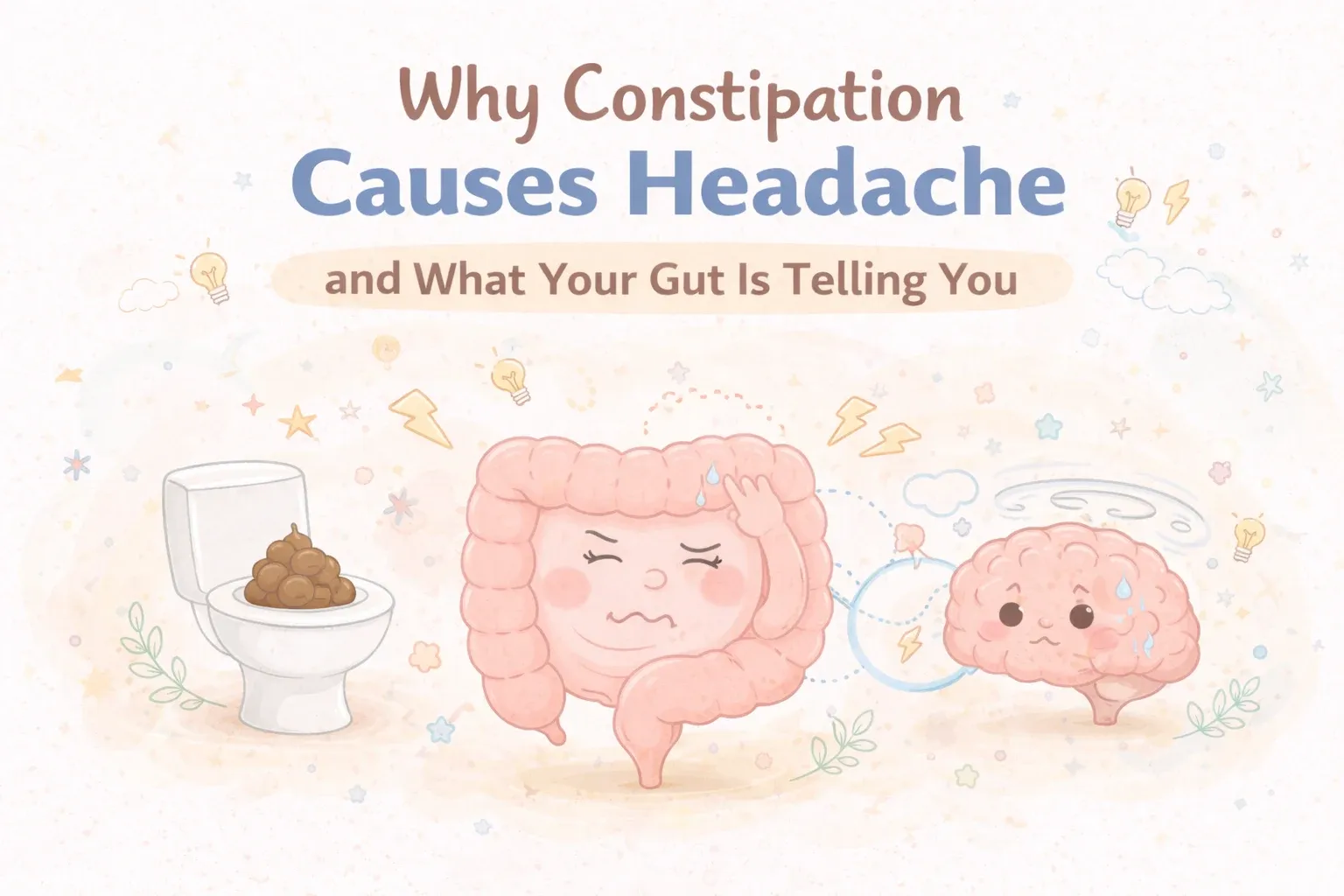Can Constipation Cause Headaches? The Gut–Brain Link Explained